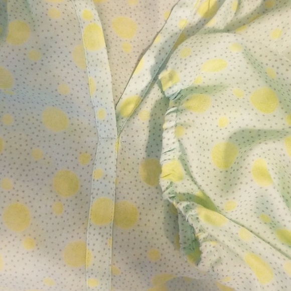 • {LOFT} Green 3/4 Sleeve Top - Picture 6 of 8